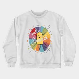 Hello summer Crewneck Sweatshirt